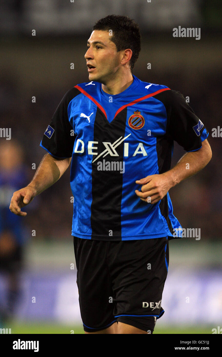 Football - Ligue belge Jupiler - Club Brugge / KAA Gent - Stade Jan Breydel.Antolin Alcaraz, Club Brugge Banque D'Images