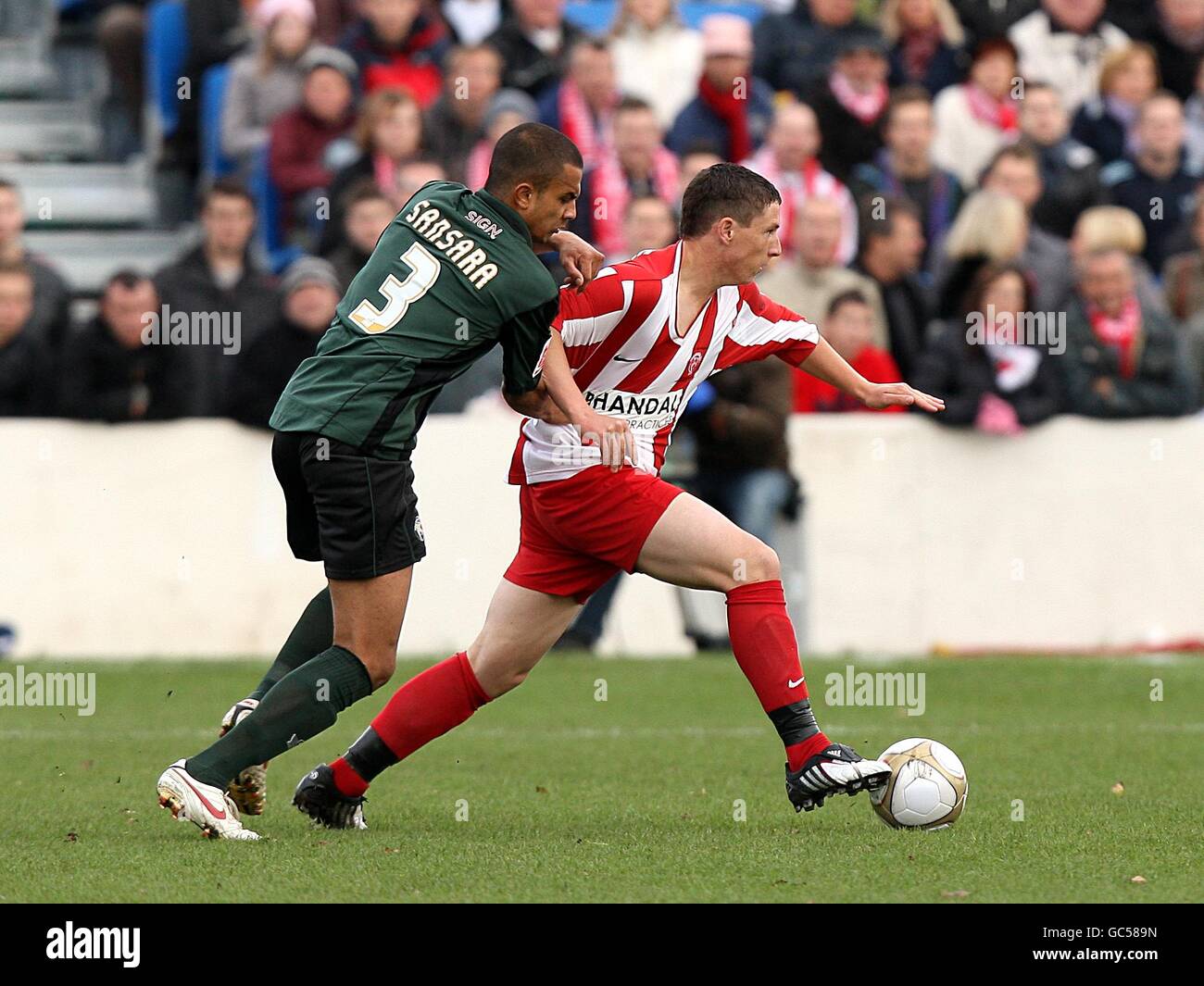 Football - FA Cup - Premier tour - Walsall v Stourbridge - War Memorial Athletic Ground Banque D'Images