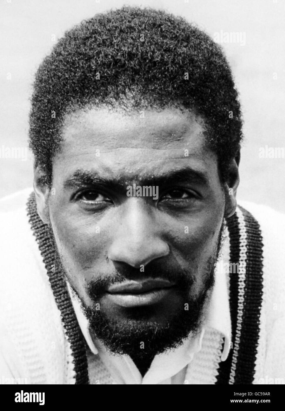 Portraits de cricket.Viv Richards des Antilles Banque D'Images