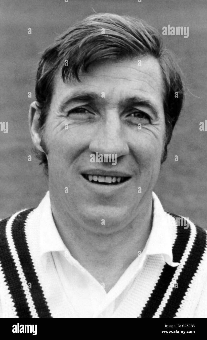 Portraits de cricket. PETER PARFITT. (C.C.C.C. MIDDLESEX) Banque D'Images