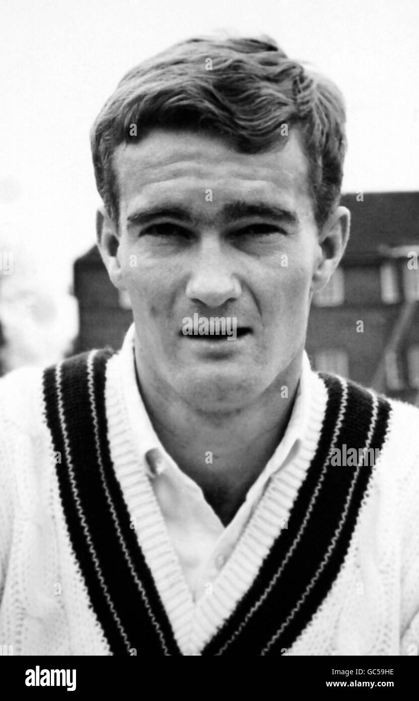 Portraits de cricket. ASHLEY MALLETT, le melon australien Banque D'Images