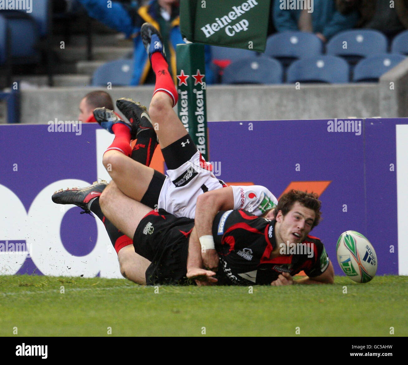 Rugby Union - Heineken Cup - Pool 4 - Édimbourg Murrayfield - Ulster v Banque D'Images