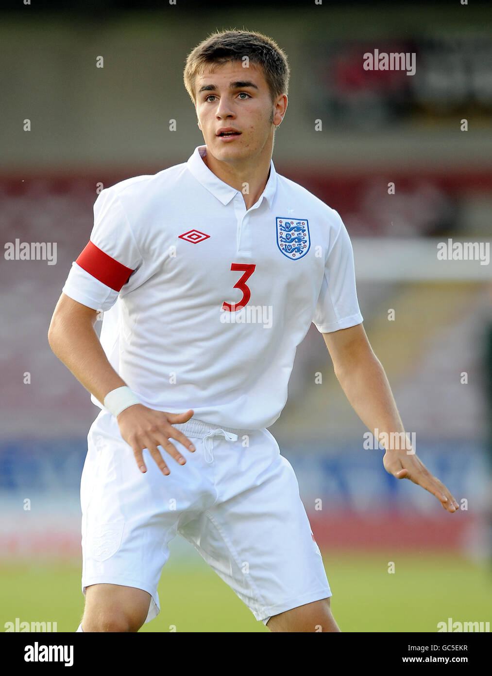 Soccer - le tournoi international FA - Angleterre U17 / Turquie U17 - Meadow Lane. Luke Garbutt, Angleterre Banque D'Images