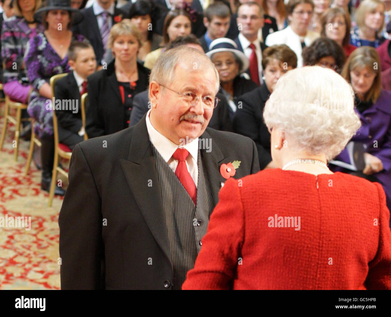 Investiture au château de Windsor Banque D'Images