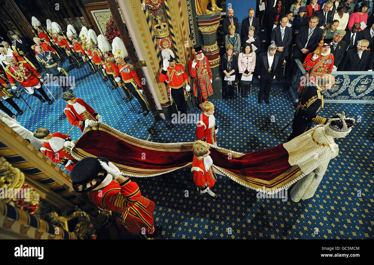 Ouverture du Parlement de l'état Banque D'Images