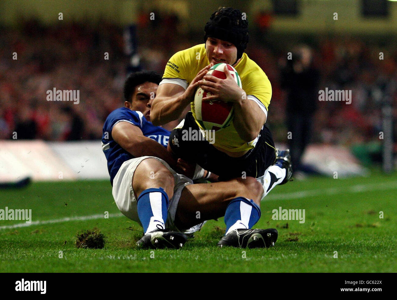 Rugby Union - Série 2009 Invesco - Pays de Galles v Samoa - Millennium Stadium Banque D'Images