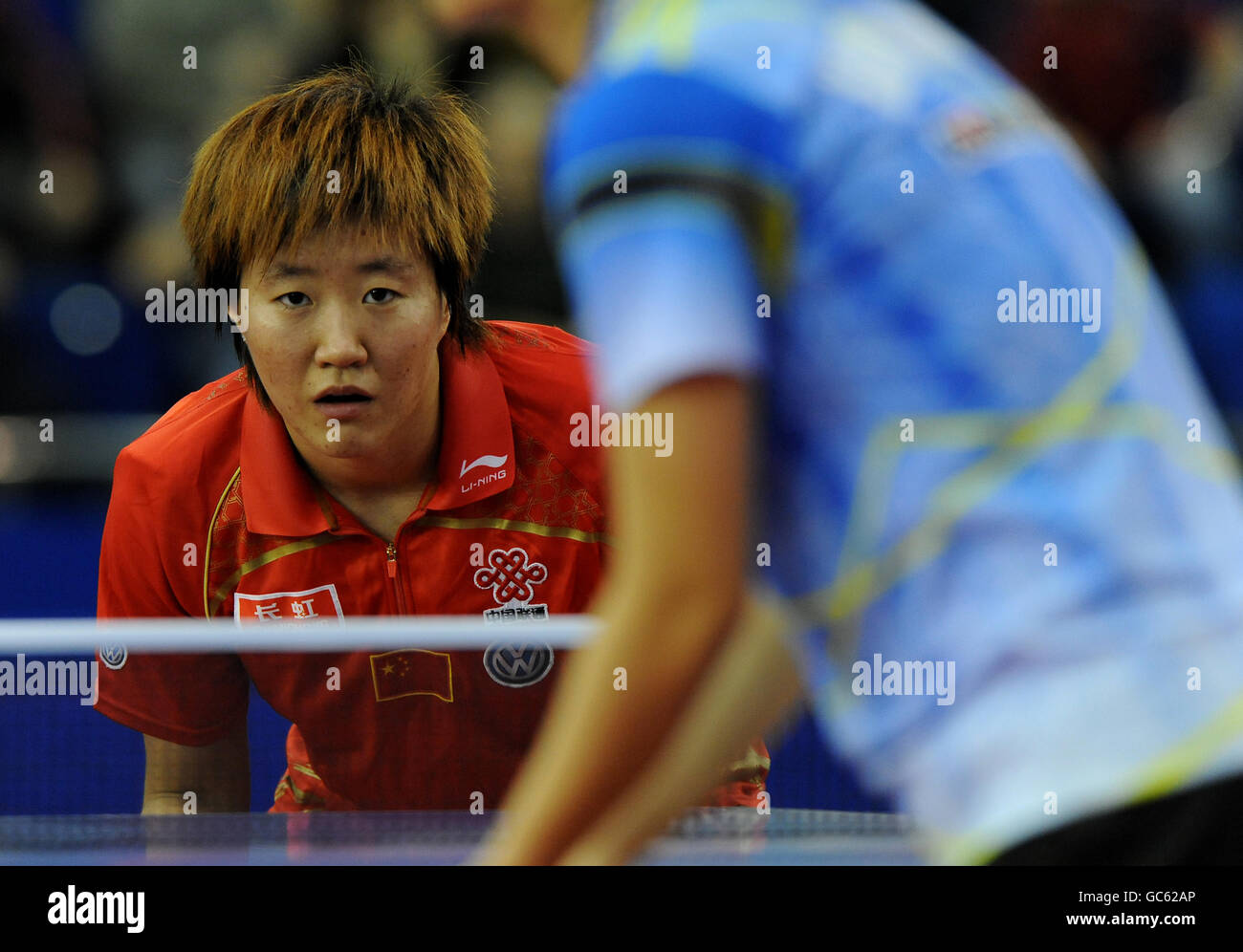 Tennis de table - Championnats Nationaux Anglais - English Institute of Sport - Sheffield Banque D'Images