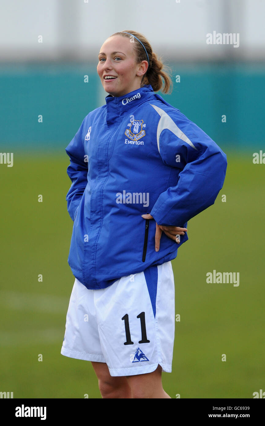 Soccer - FA Tesco Premier League pour femmes - Everton v Chelsea - le Stade Arriva. Toni Duggan, Everton Banque D'Images