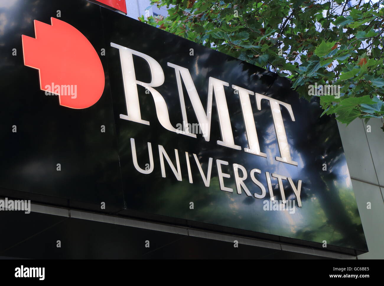 L'Université RMIT Melbourne Australie Banque D'Images