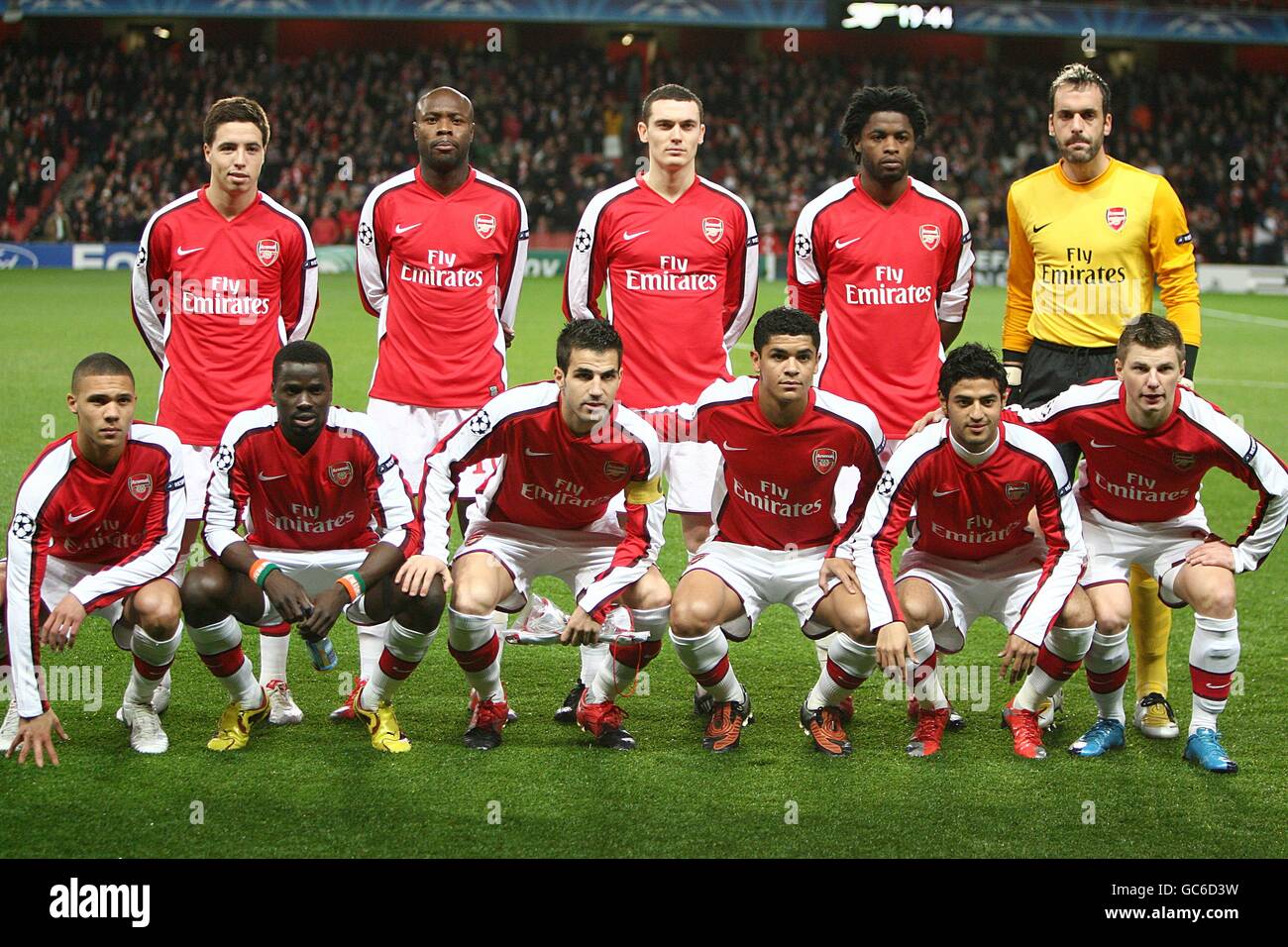 Football - Ligue des Champions - Groupe H - Arsenal v Liège Standard - Emirates Stadium Banque D'Images