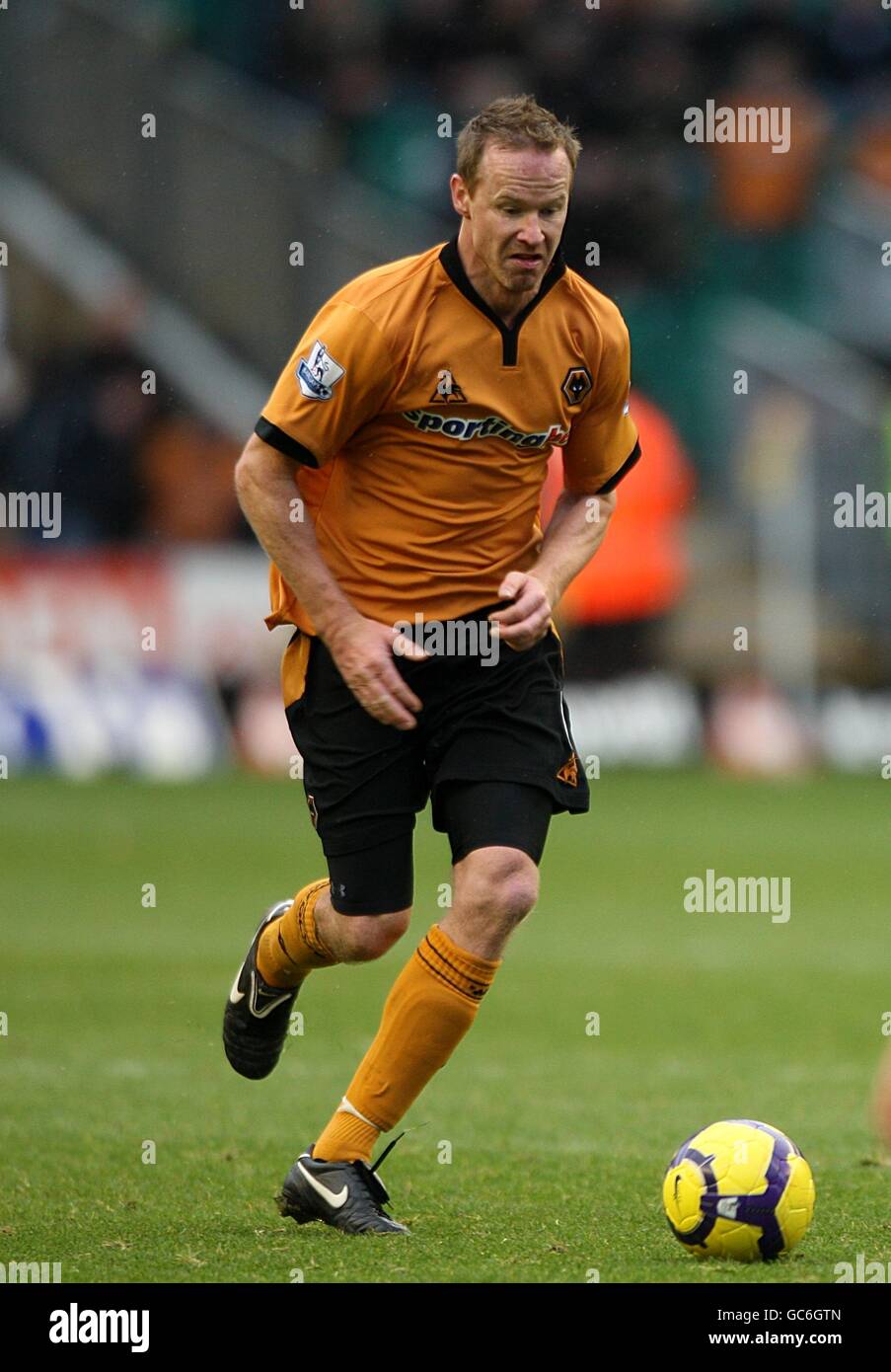 Football - Barclays Premier League - Wolverhampton Wanderers / Birmingham City - Molineux. Jody Craddock, Wolverhampton Wanderers Banque D'Images