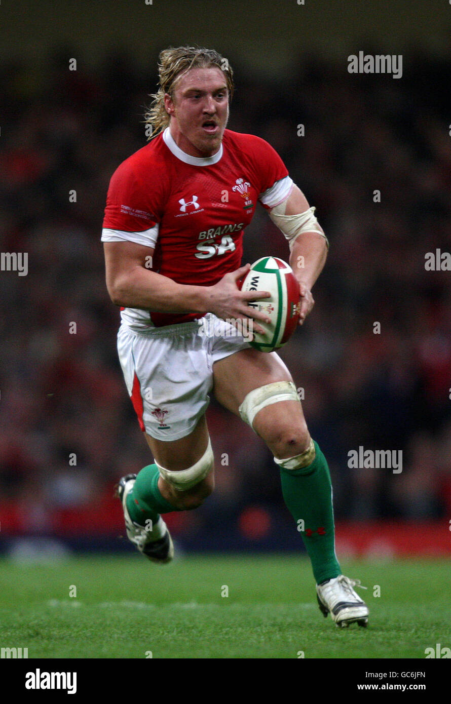 Rugby Union - Tour Match - Trophée James Bevan - pays de Galles / Australie - Millennium Stadium. Andy Powell, pays de Galles Banque D'Images