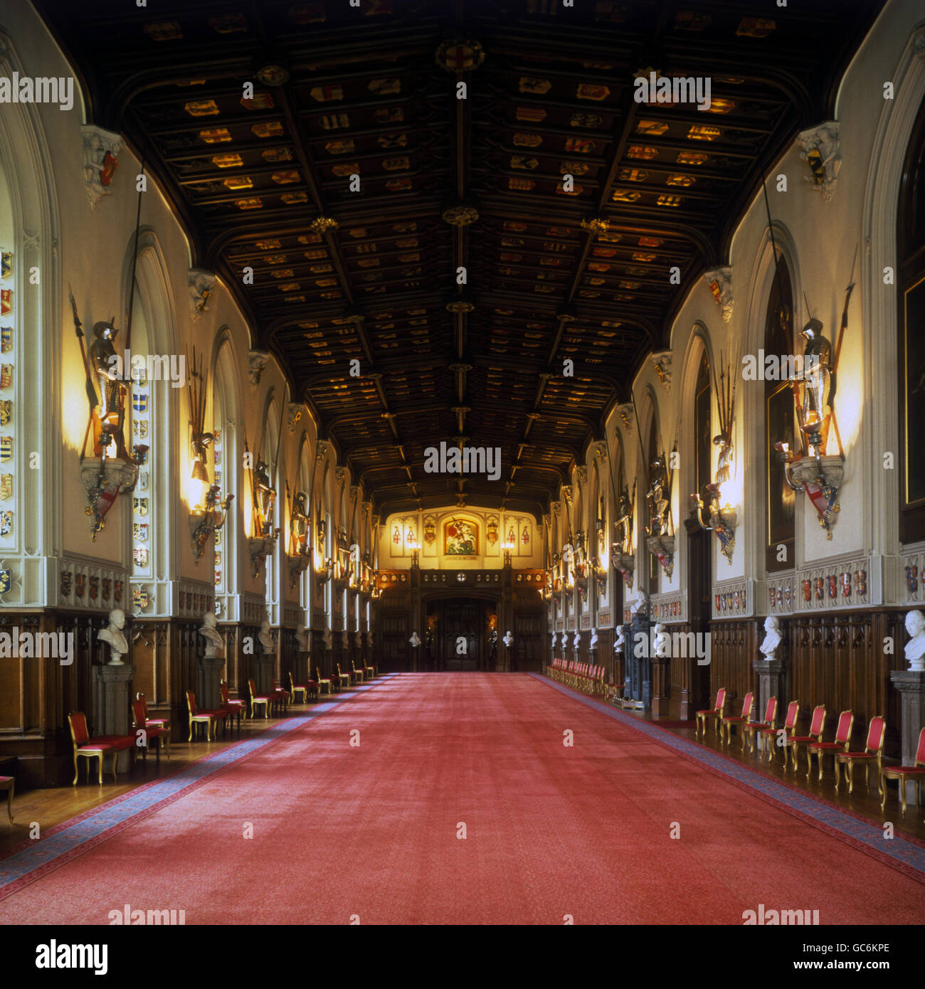 Accidents disasters windsor castle fire Banque