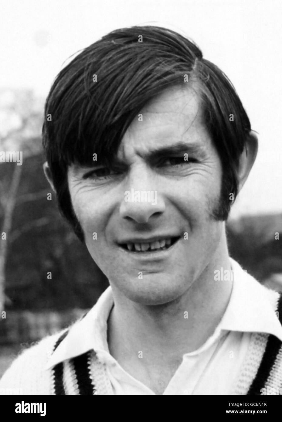 Portraits de cricket.NORMAN McVicker.(club de cricket du comté de Warwickshire). Banque D'Images