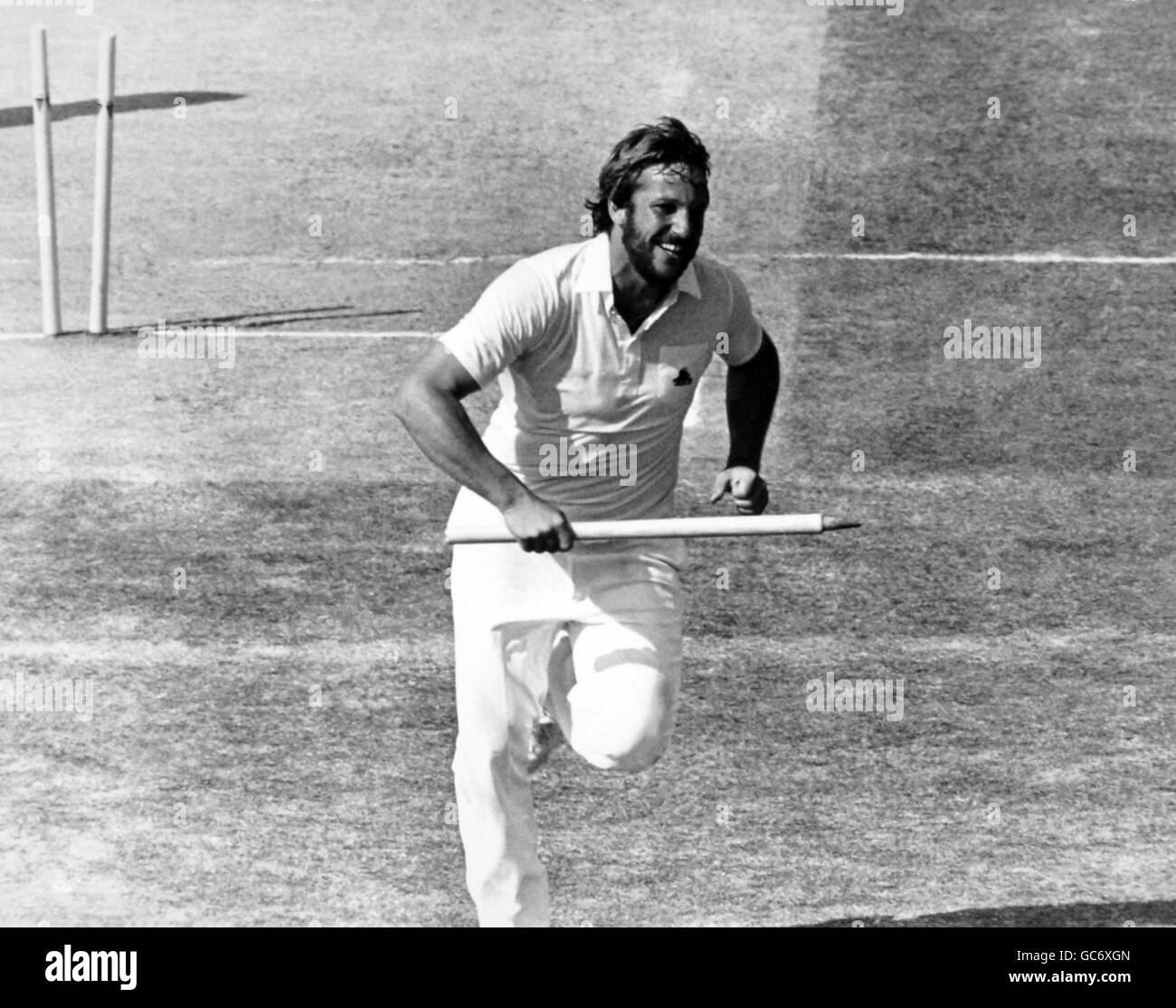 Cricket. Ian Botham Banque D'Images
