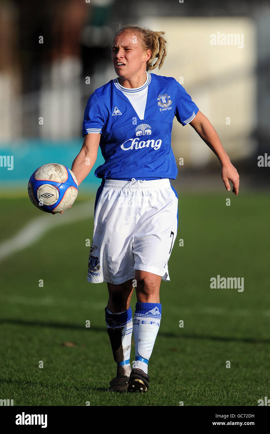 Soccer - Tesco FA Women's Premier League - Everton v Arsenal - Rossett Park Banque D'Images