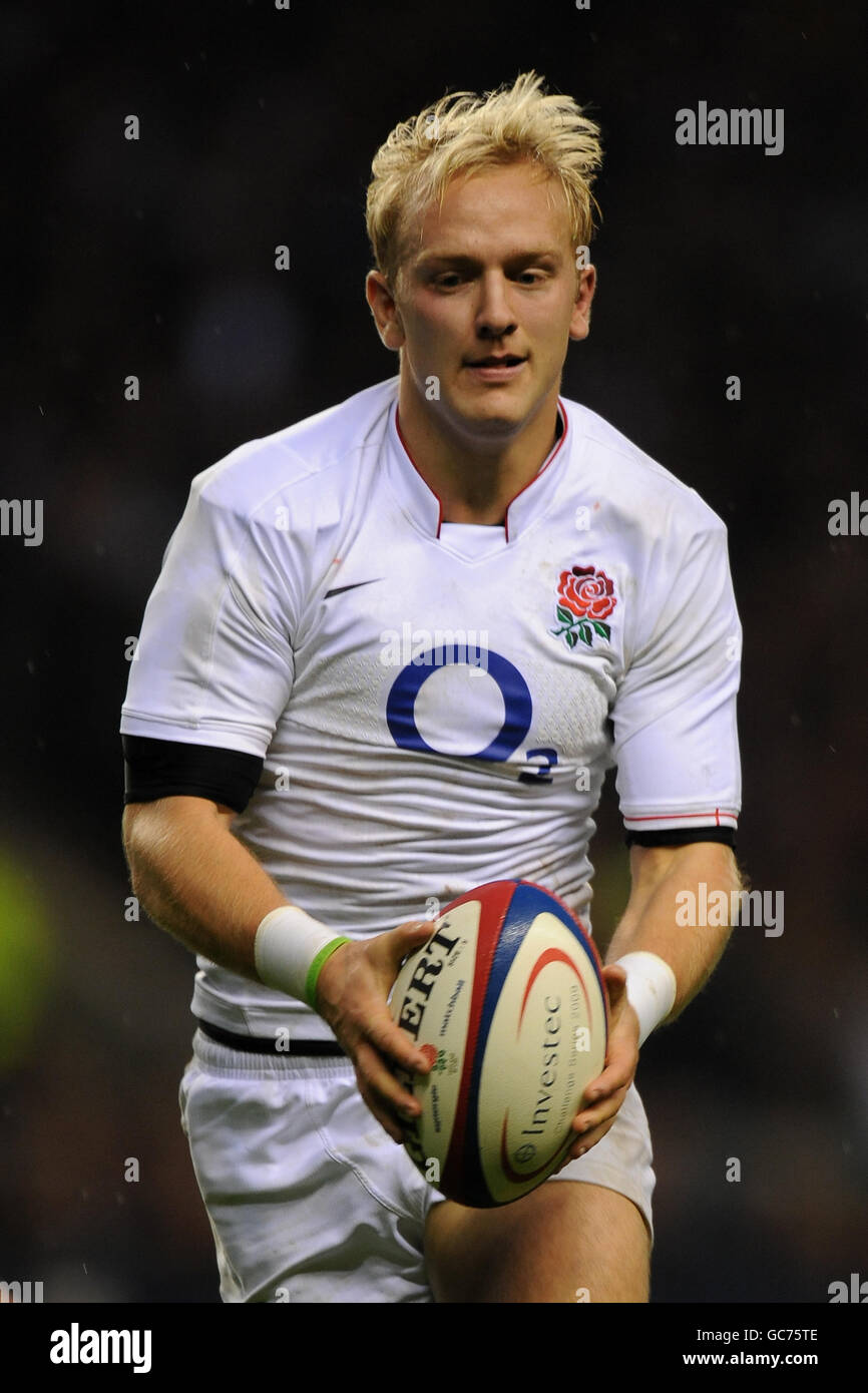 Rugby Union - Investec Challenge Series 2009 - Angleterre / Nouvelle-Zélande - Twickenham. Shane Geraghty, Angleterre Banque D'Images