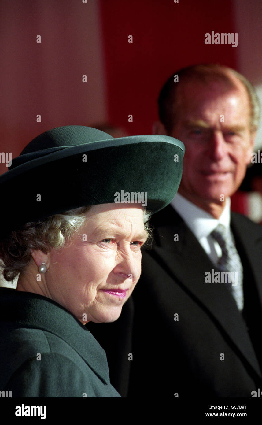Image - La reine Elizabeth II - 40e anniversaire de l'adhésion - Earl's Court Banque D'Images