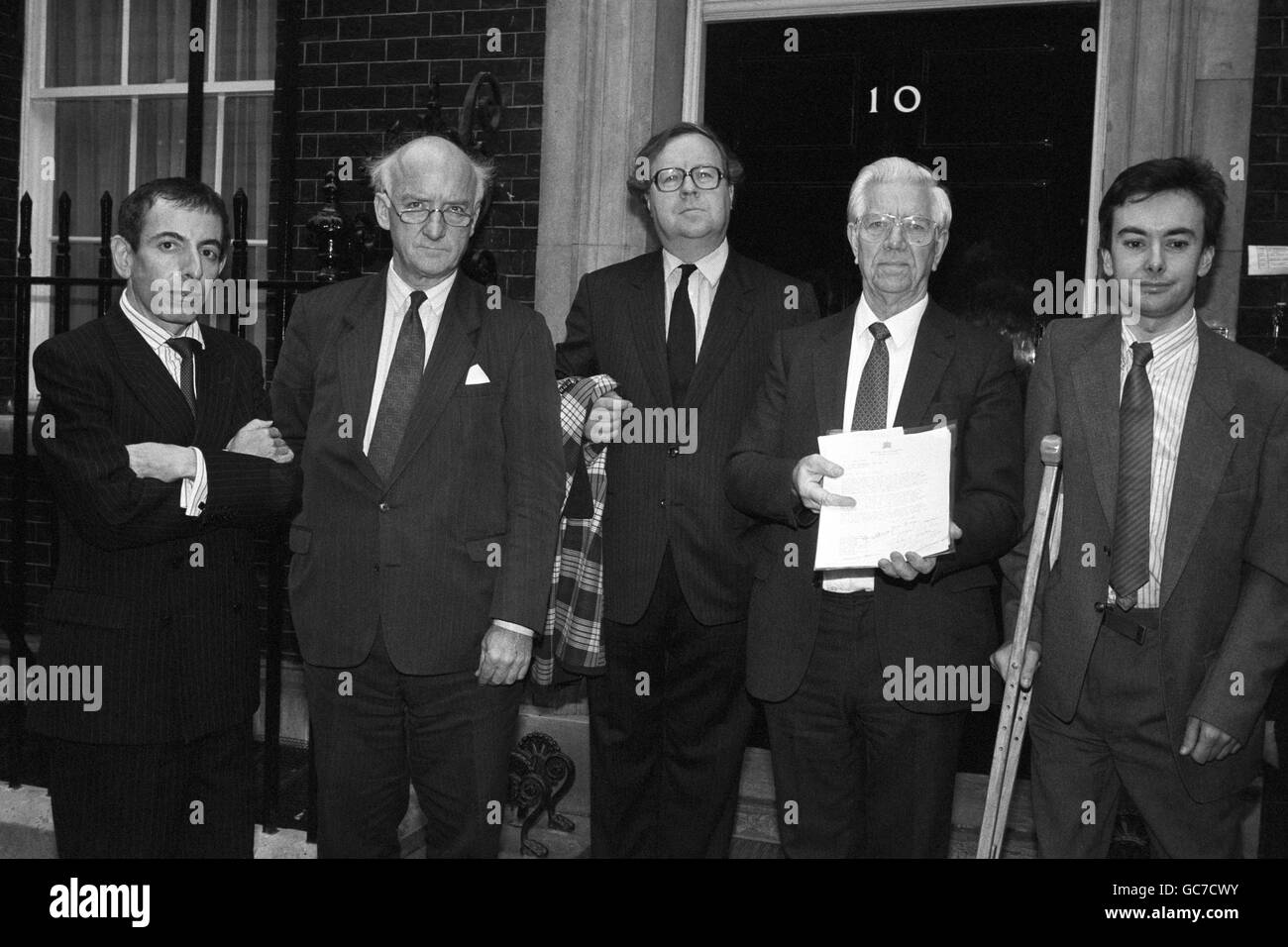 Politique - NHS du sang contaminé - Downing Street, Londres Banque D'Images