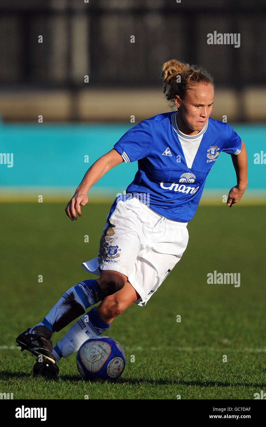 Soccer - FA Tesco Premier League pour femmes - Everton / Arsenal - Rossett Park. Jody Handley, Everton Banque D'Images