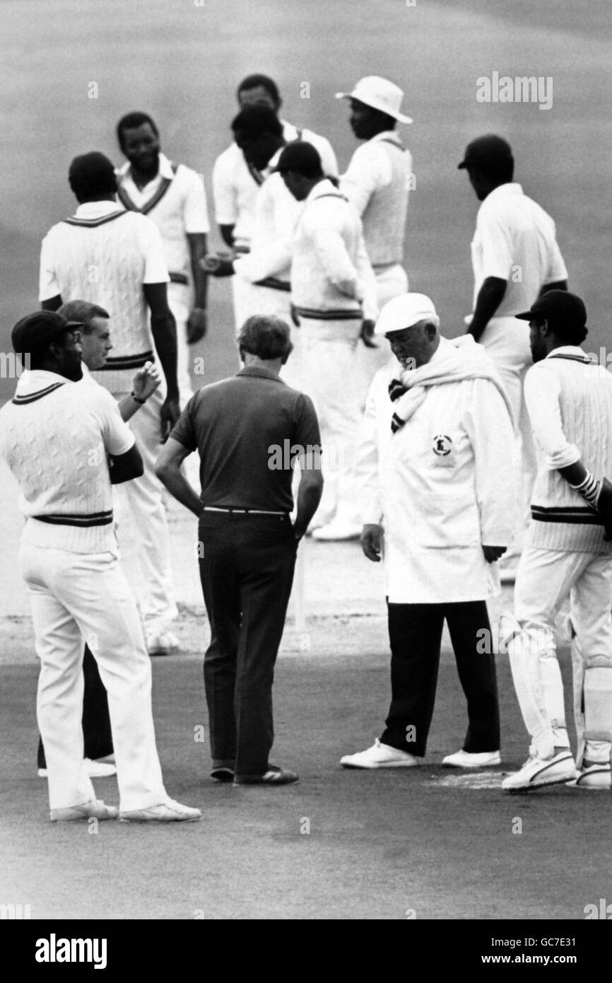 Cricket - Angleterre v Antilles - Antilles en Angleterre 1988 (4ème Test) Lieu d'Headingley, Leeds Banque D'Images
