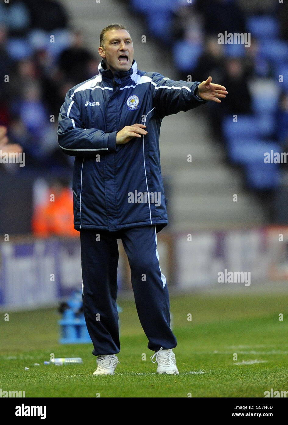Soccer - Coca-Cola Football League Championship - Leicester City v Sheffield Wednesday - Walkers Stadium Banque D'Images
