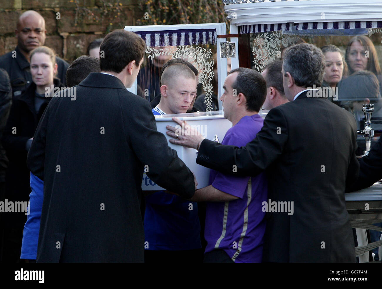 Jean Paul Massey funeral Banque D'Images