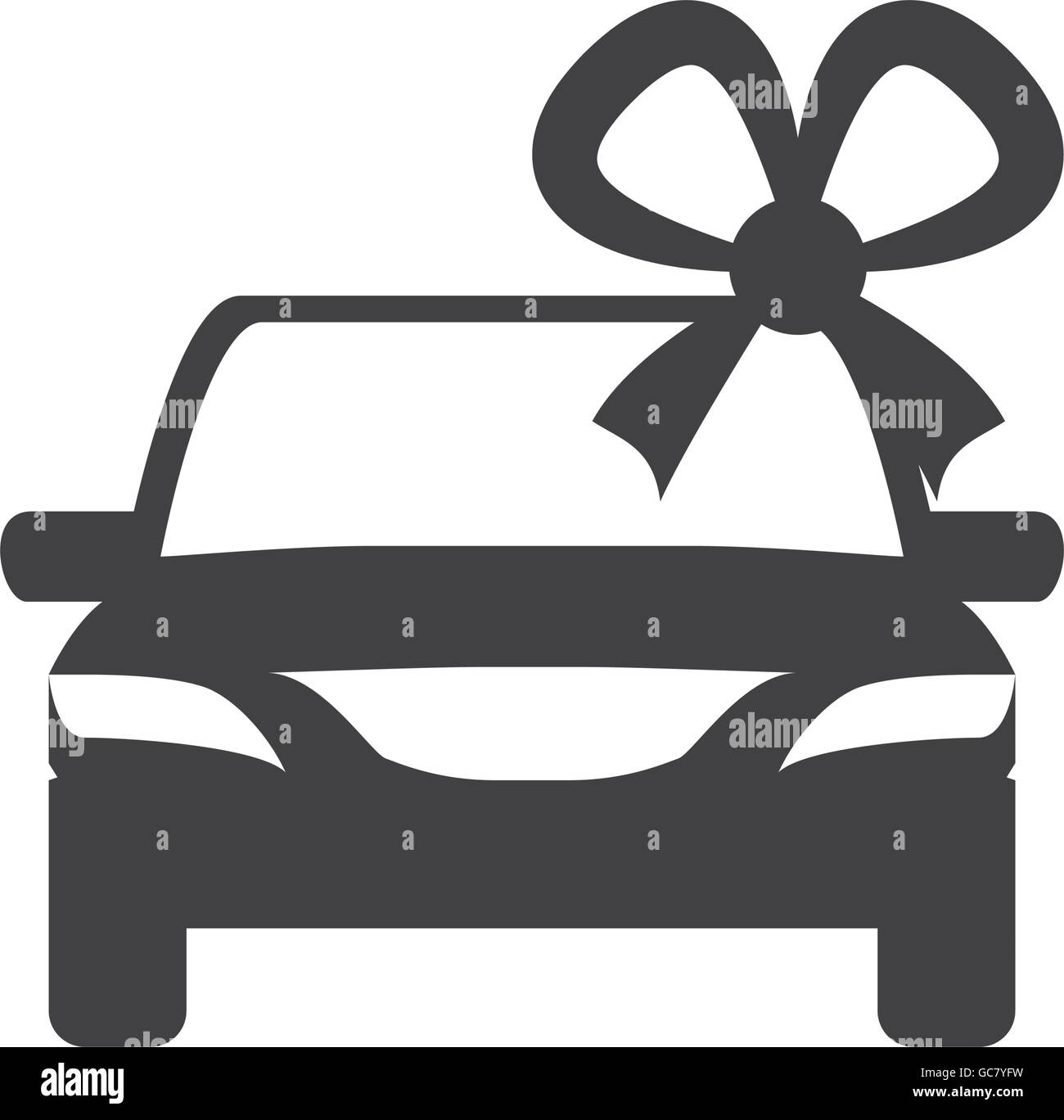 Voiture avec bowtie icône. La conception de la culture indienne. Graphique vectoriel Illustration de Vecteur