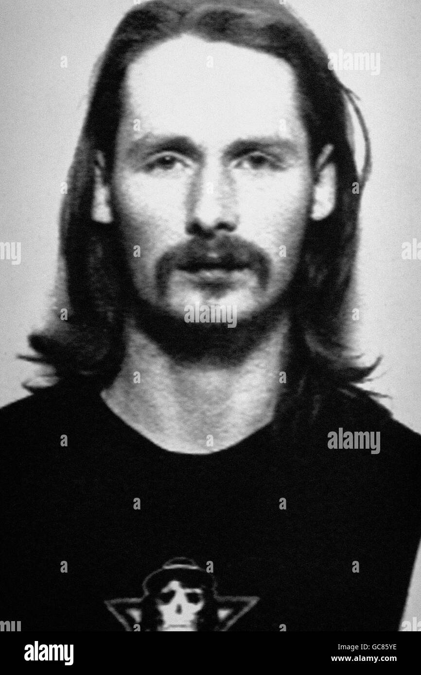 Andrew Somerville, 29 ans, que la police de Strathclyde cherche après avoir enlevé son ex-amie Jane Wilson, Banque D'Images