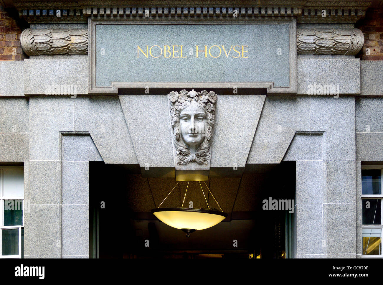 Londres, Angleterre, Royaume-Uni. Prix Nobel House, 17 Smith Square - 1928 construit pour Imperial Chemical Industries (ICI). Maintenant à la maison de DEFRA Banque D'Images