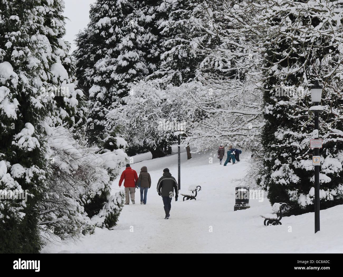 Météo d'hiver Jan09th Banque D'Images