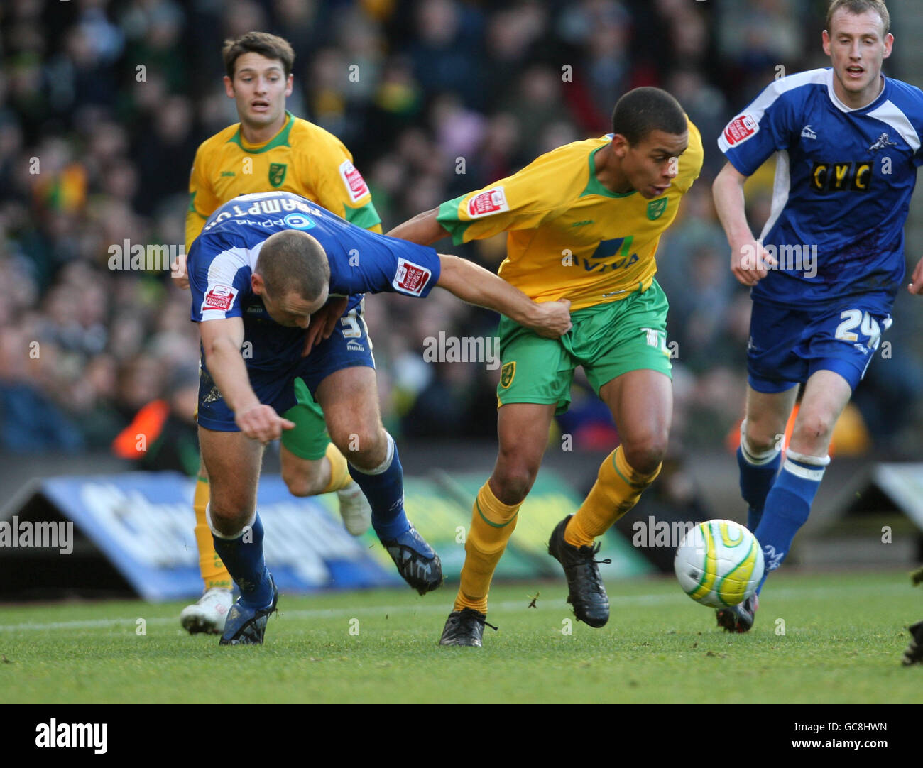 Soccer - Coca-Cola Football League One - Millwall v Norwich City - Carrow Road Banque D'Images