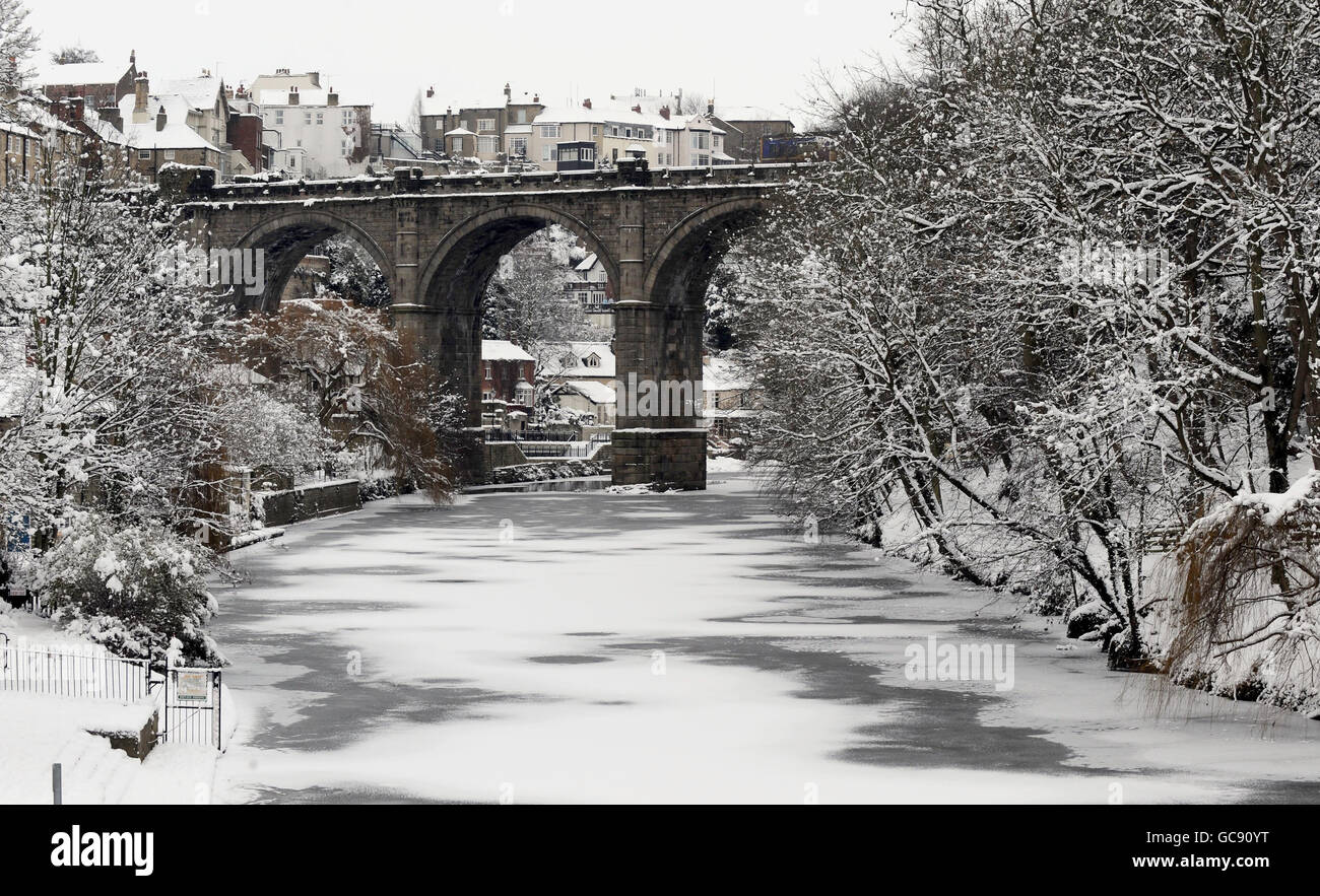 Météo d'hiver jan 10e Banque D'Images