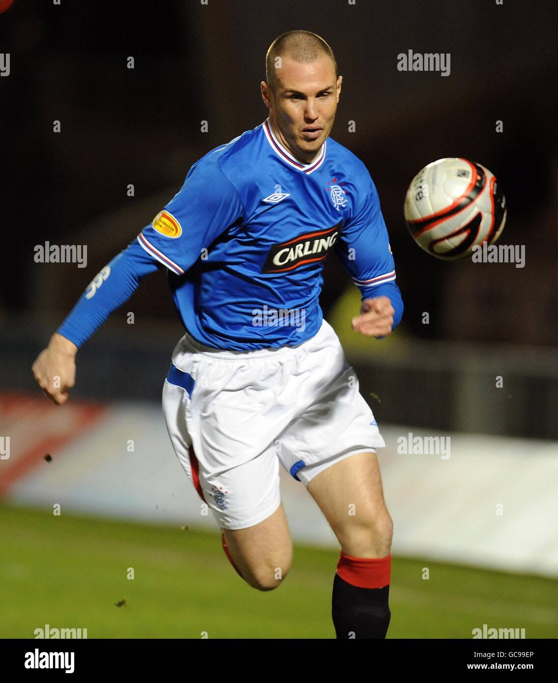 Soccer - Clydesdale Bank Premier League - St Mirren v Rangers - St Mirren Park.Les Rangers Kenny Miller lors du match de la première ligue de la Banque Clydesdale au parc St Mirren, à Paisley. Banque D'Images