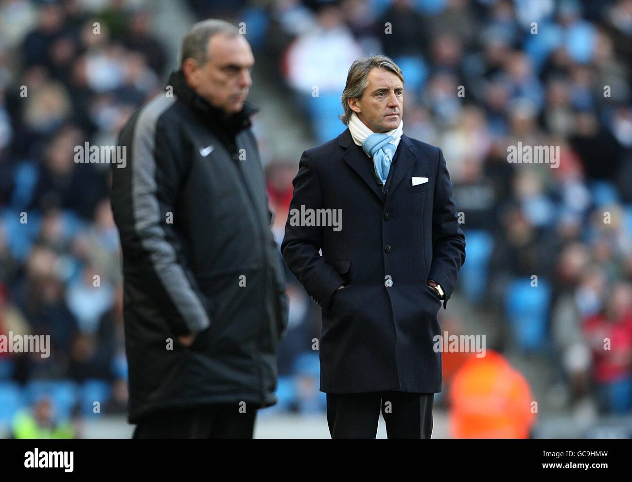 Soccer - Barclays Premier League - Manchester City v Portsmouth - Ville de Manchester Stadium Banque D'Images