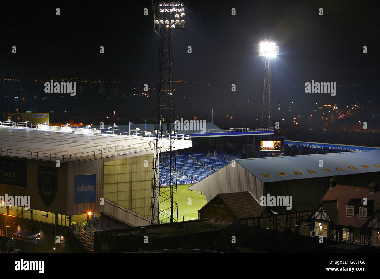 Football - Barclays Premier League - Portsmouth / Sunderland - Fratton Park.Vue générale sur le parc de Fratton, stade du club de football de Portsmouth Banque D'Images