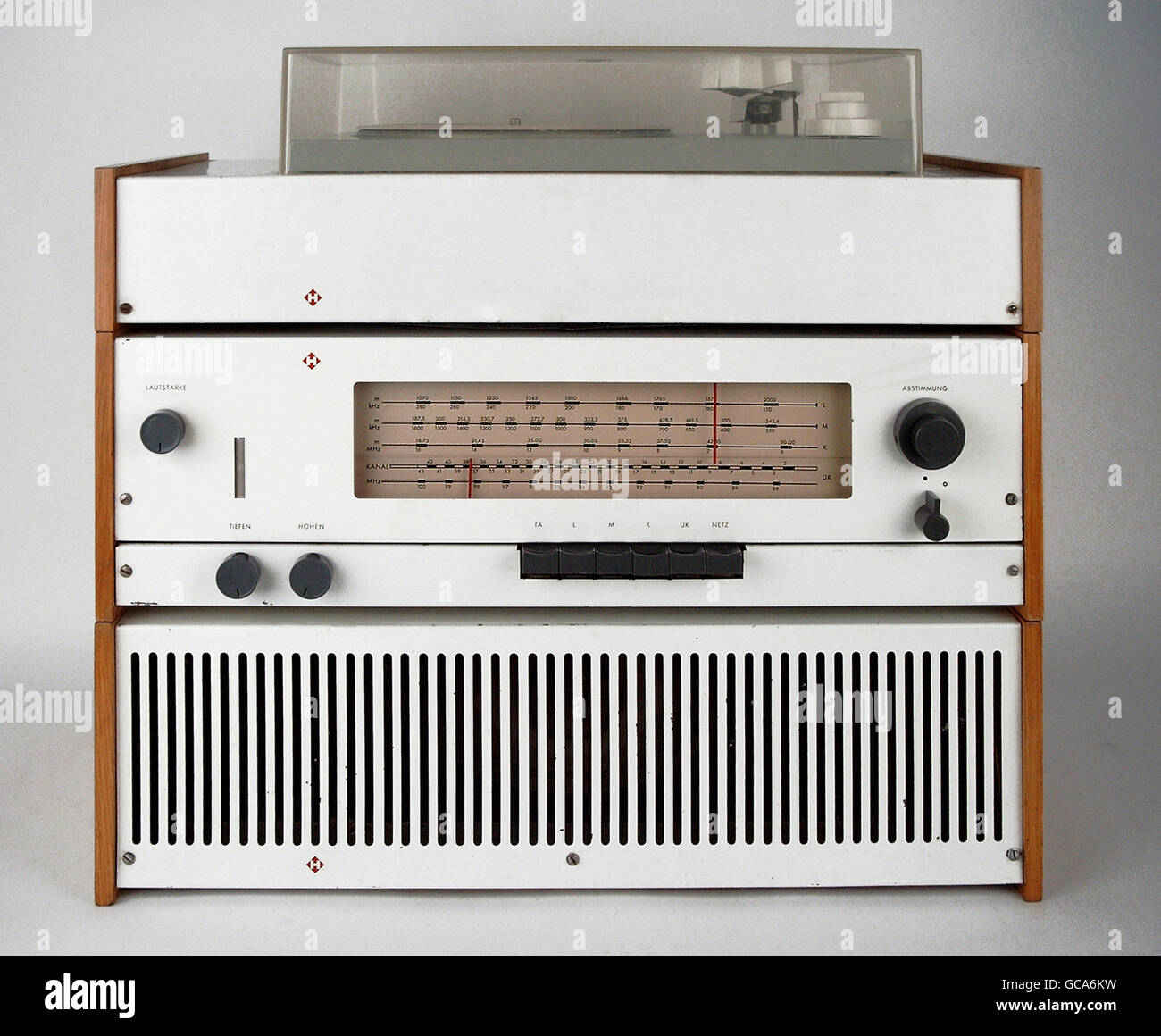 Diffusion, radio, postes de radio, combinaison de radio 'RK 3', amplificateur stéréo 'VS 1', lecteur d'enregistrement 'HP 15', fabriqué par HELIRADIO, GDR, 1965, , droits supplémentaires-Clearences-non disponible Banque D'Images