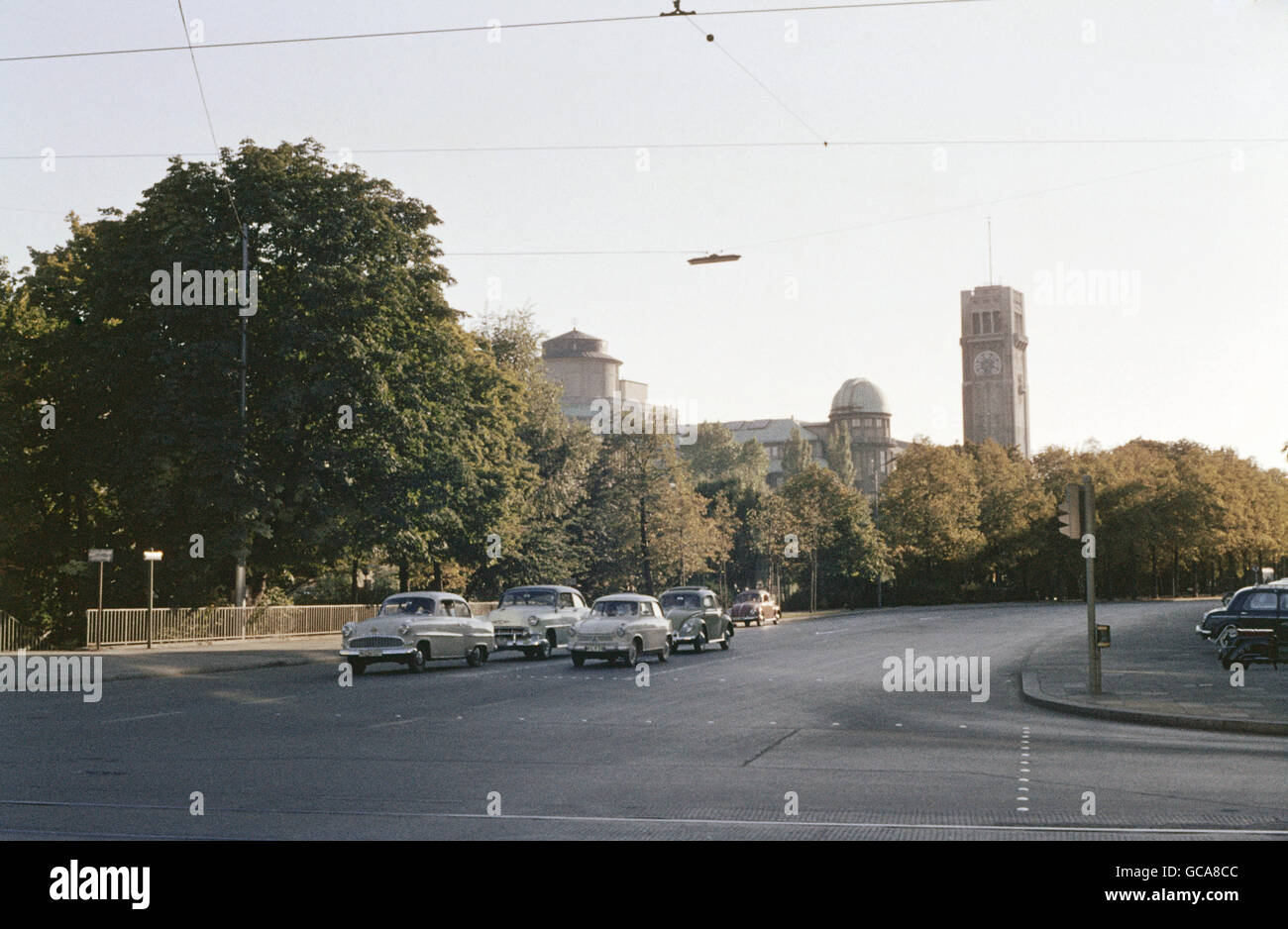 Géographie / Voyage, Allemagne, Bavière, Munich, musées, Musée allemand (Deutsches Museum), vue extérieure, 1957/1958, droits supplémentaires-Clearences-non disponible Banque D'Images