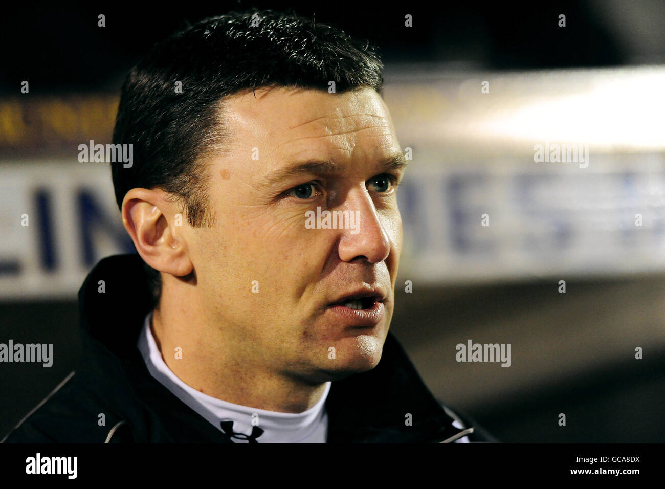 Football - Coca-Cola football League 2 - Northampton Town / Aldershot Town - Sixfields Stadium. Ian Sampson, directeur de la ville de Northampton Banque D'Images