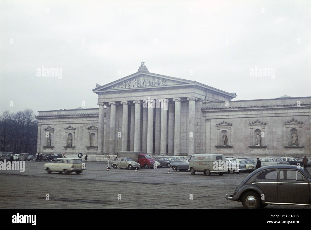 Géographie / Voyage, Allemagne, Bavière, Munich, Glyptothek, construit 1816 - 1830, architecte: Leo von Klenze, photo prise en janvier 1962, droits-supplémentaires-Clearences-non disponible Banque D'Images