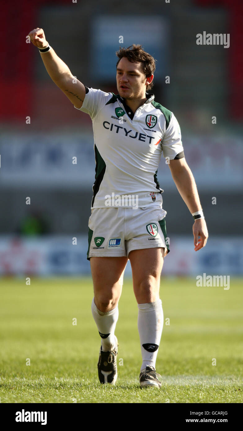 Rugby Union - Heineken Cup - Pool 6 - Llanelli Scarlets v London Irish - Parc Y Scarlets Banque D'Images