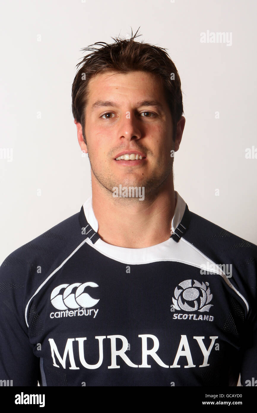 Rugby Union - Scotland Photocall 2009/10. Hugo Southwell, Écosse Banque D'Images