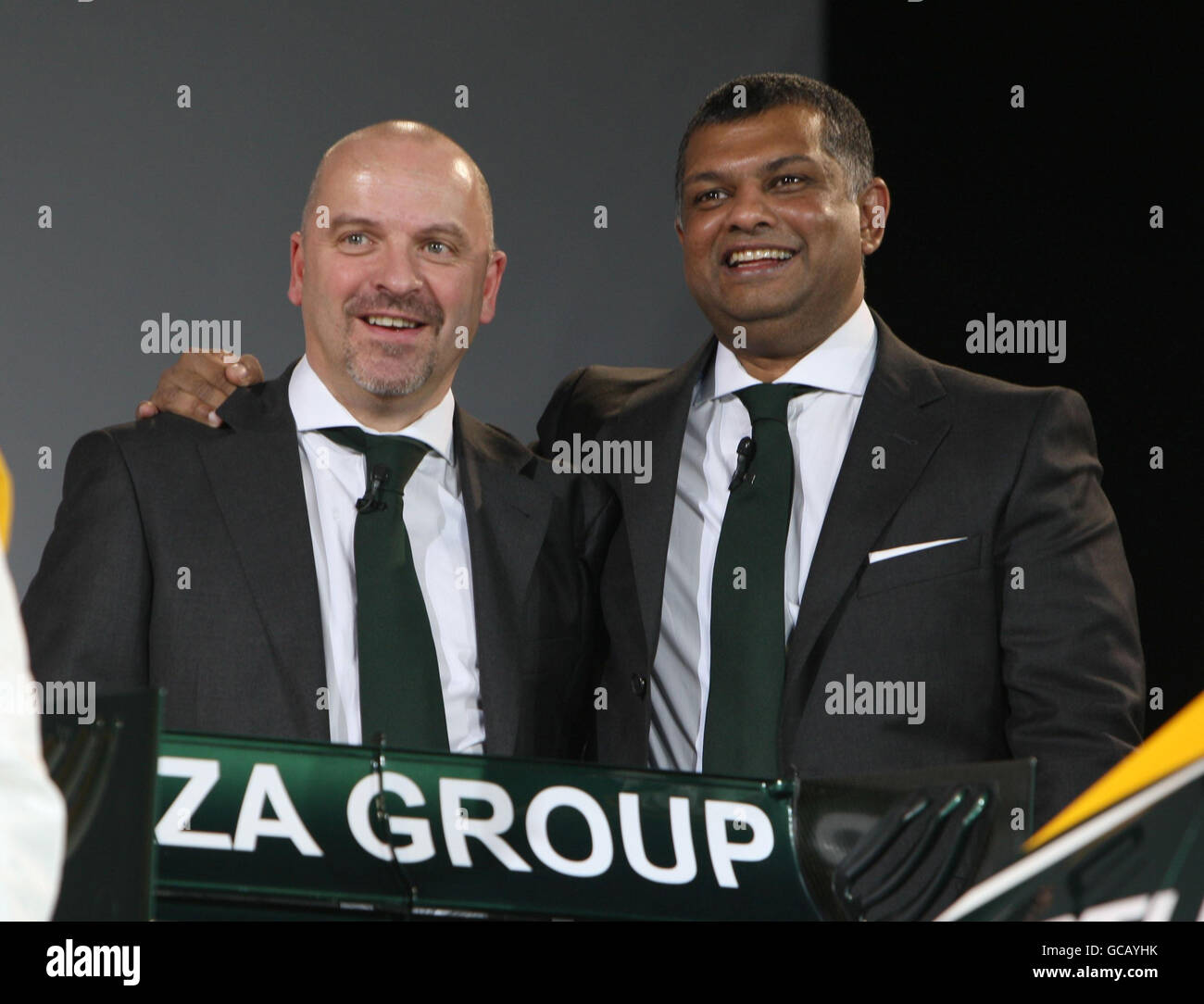 Auto - Formule 1 Lotus 2010 Lancement - Royal Horticultural Hall Banque D'Images