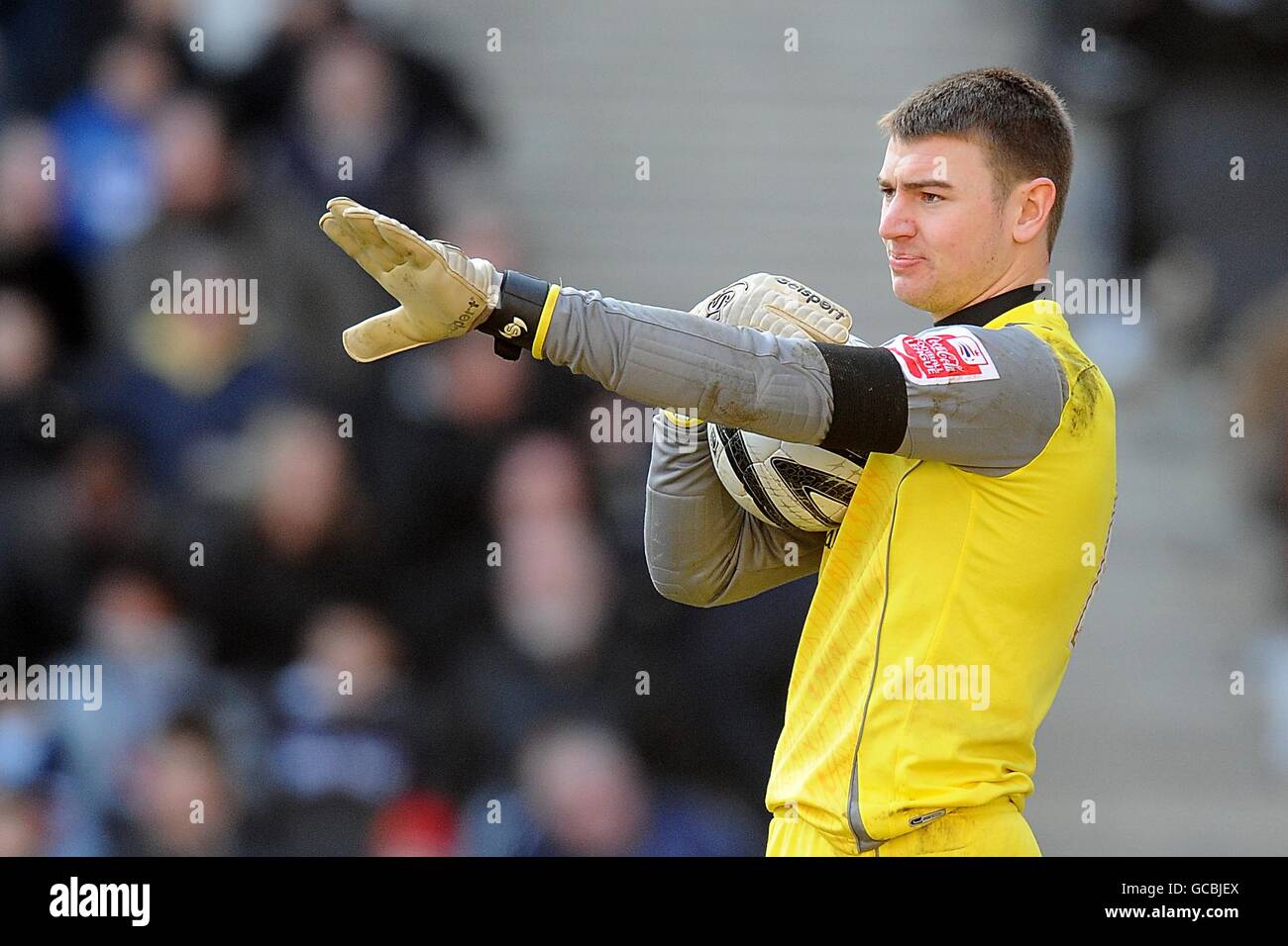 Football - Coca-Cola football League One - Milton Keynes dons / Leyton Orient - stade:mk. Jamie Jones, gardien de but Leyton Orient Banque D'Images