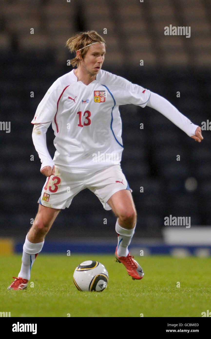 Football - match amical - Ecosse / République tchèque - Hampden Park Banque D'Images