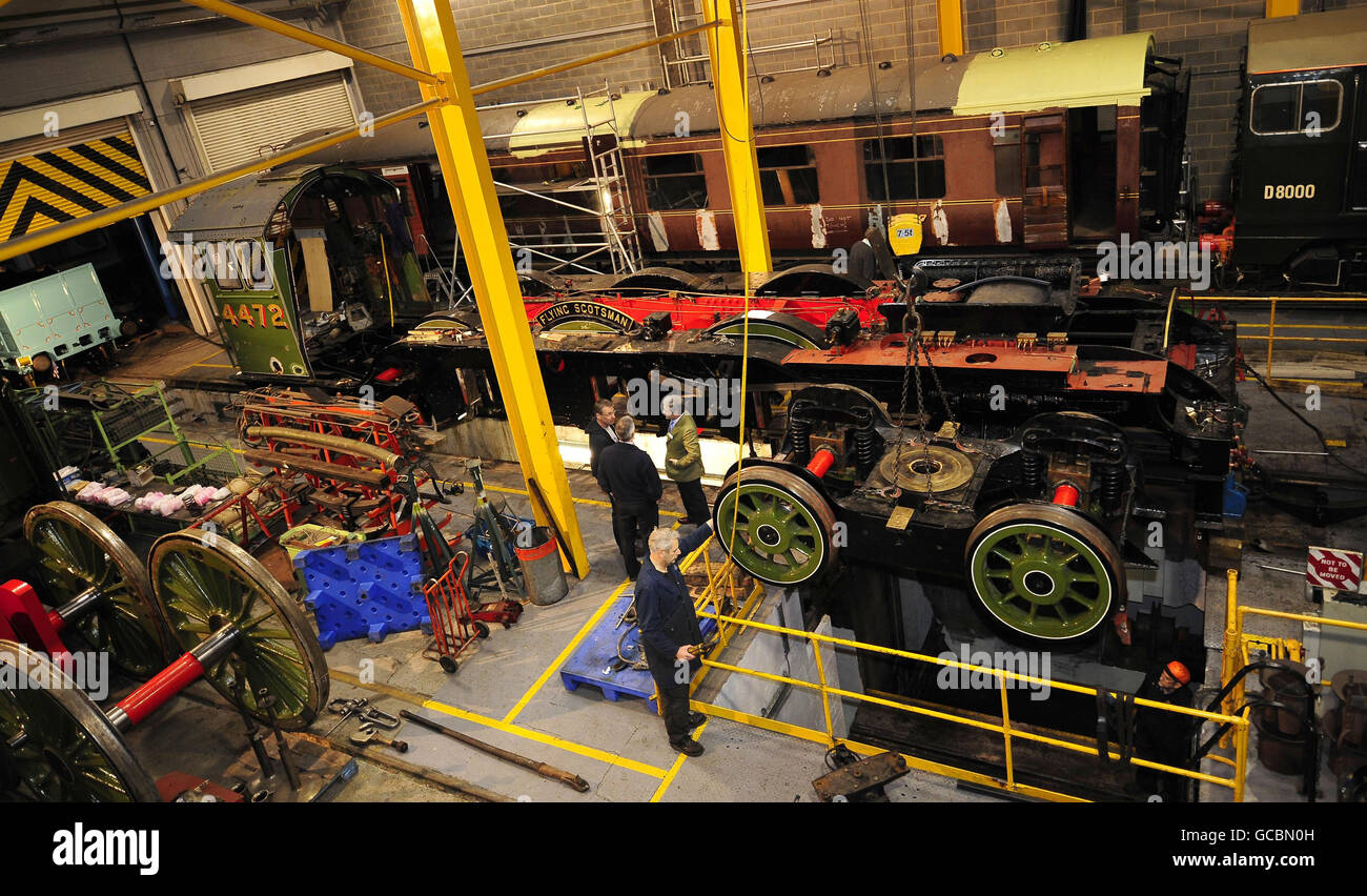 The Flying Scotsman restauration Banque D'Images