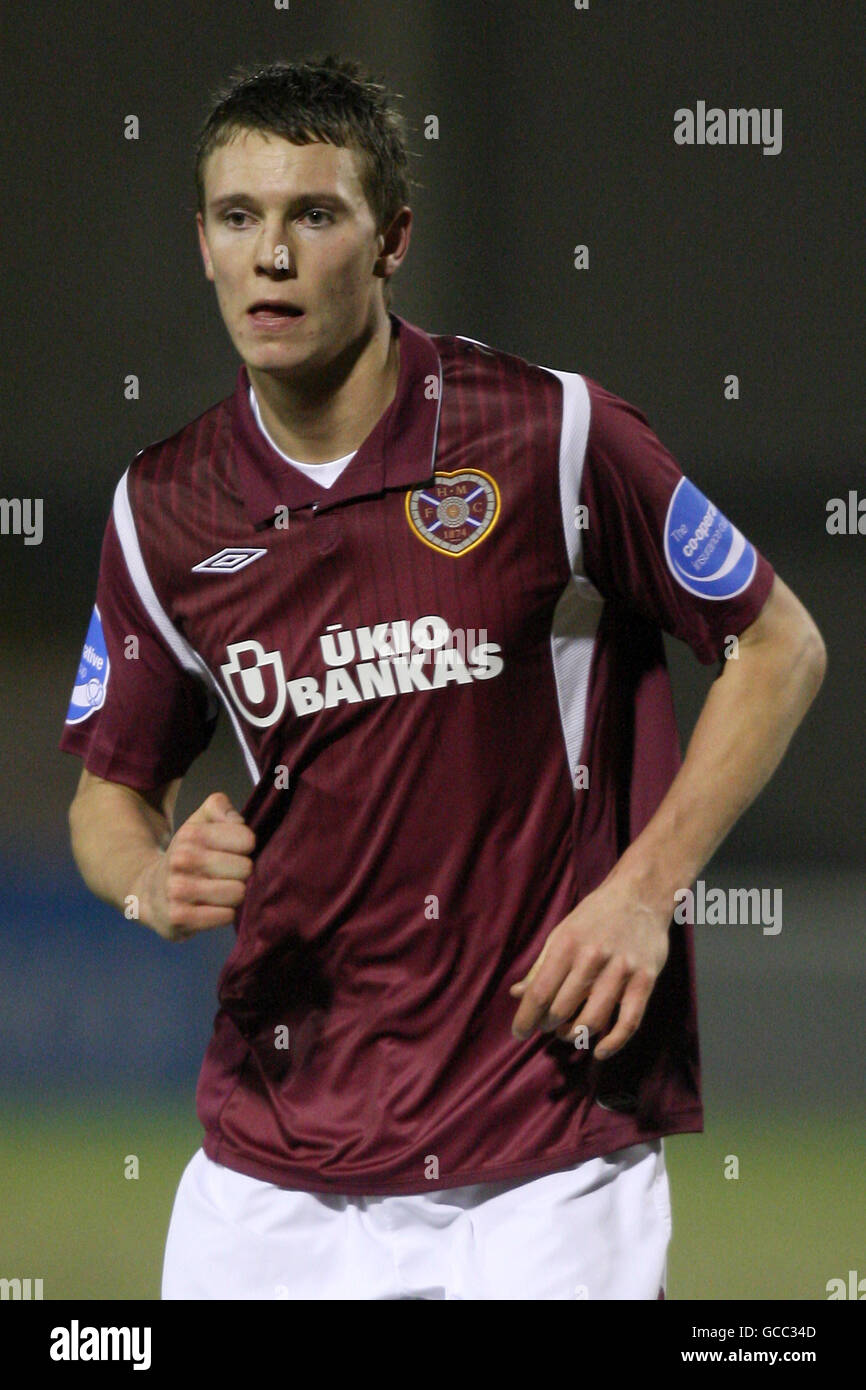 Soccer - Co-operative Insurance Cup - Demi-finale - Coeur de Midlothian v St Mirren - Fir Park Banque D'Images