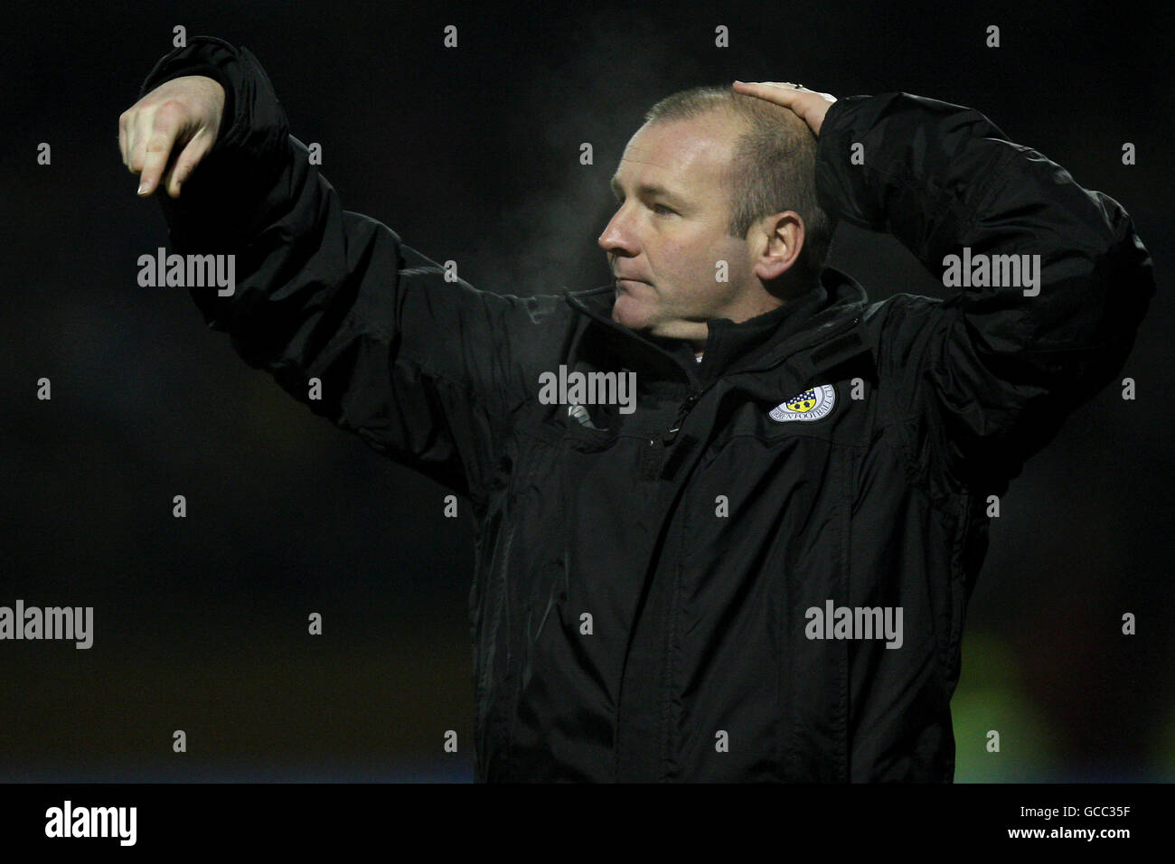 Soccer - Co-operative Insurance Cup - Demi-finale - Coeur de Midlothian v St Mirren - Fir Park Banque D'Images