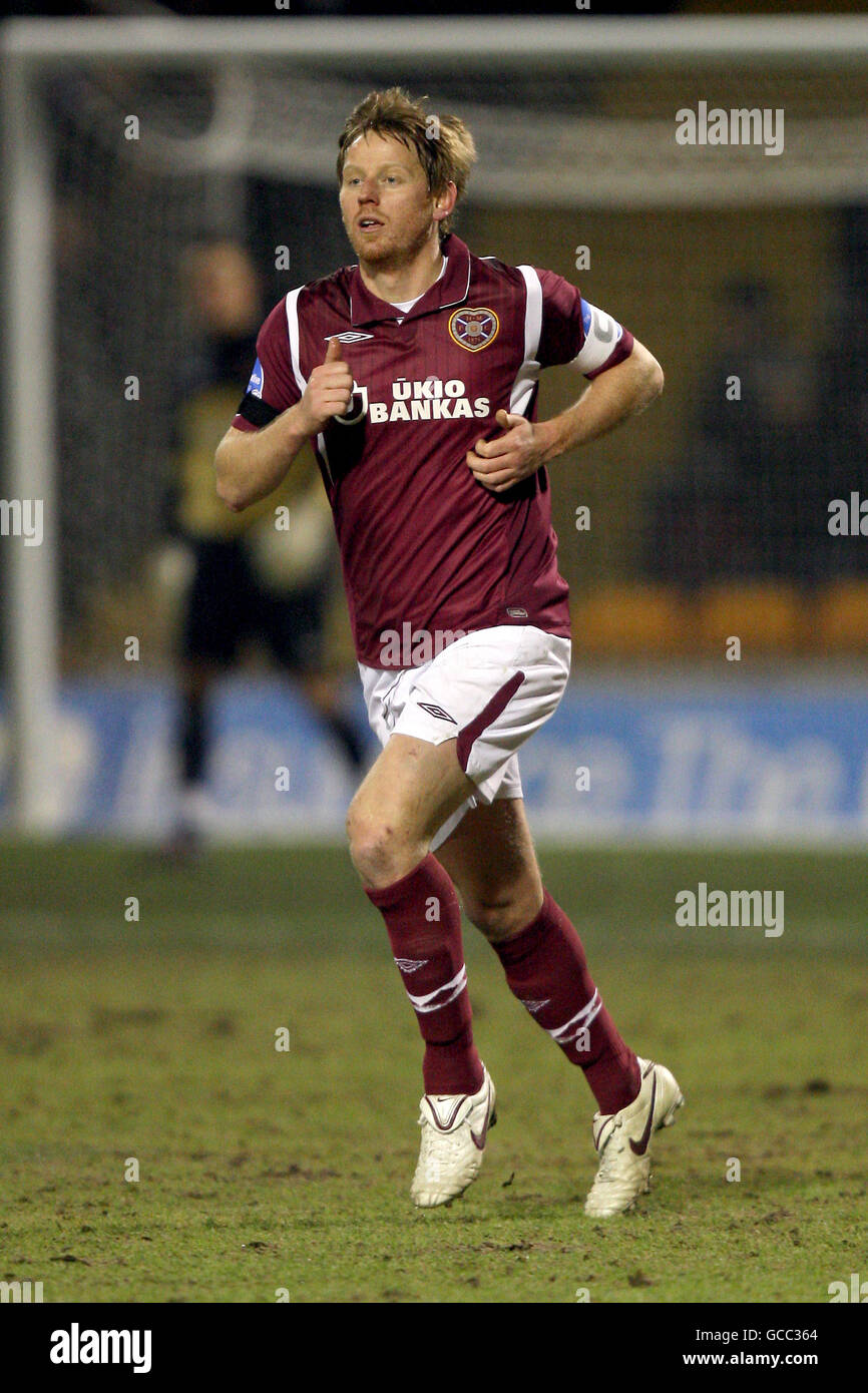 Soccer - Co-operative Insurance Cup - Demi-finale - Coeur de Midlothian v St Mirren - Fir Park Banque D'Images