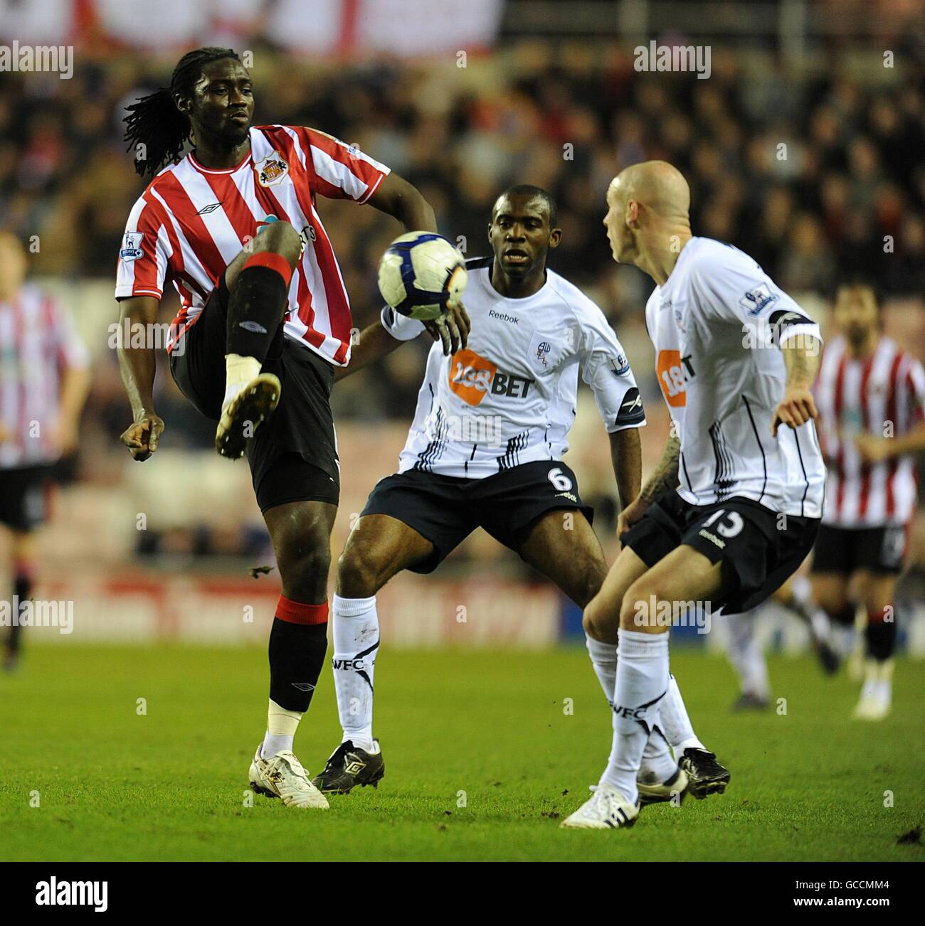 Soccer - Barclays Premier League - Sunderland v Bolton Wanderers - Stade de la lumière Banque D'Images